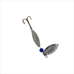Lingurita rotativa pentru pescuit, Regal Fish, model 8026, 12 grame, culoare argintiu